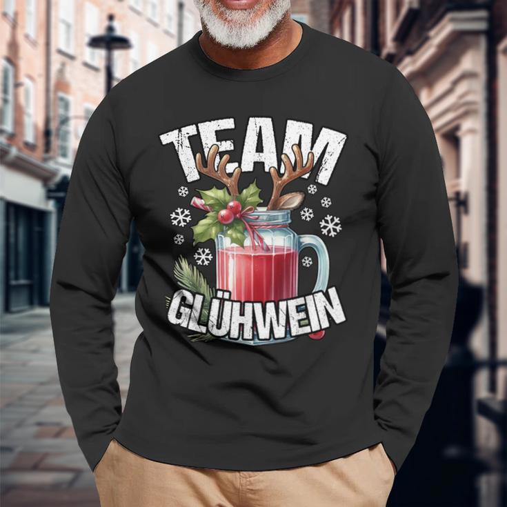 Christmas Team Glühwein Christmas Market Outfit Langarmshirts Geschenke für alte Männer