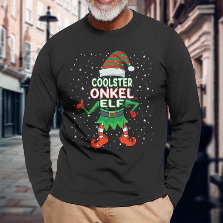 Coolster Uncle Elf Partner Look Family Outfit Christmas Langarmshirts Geschenke für alte Männer