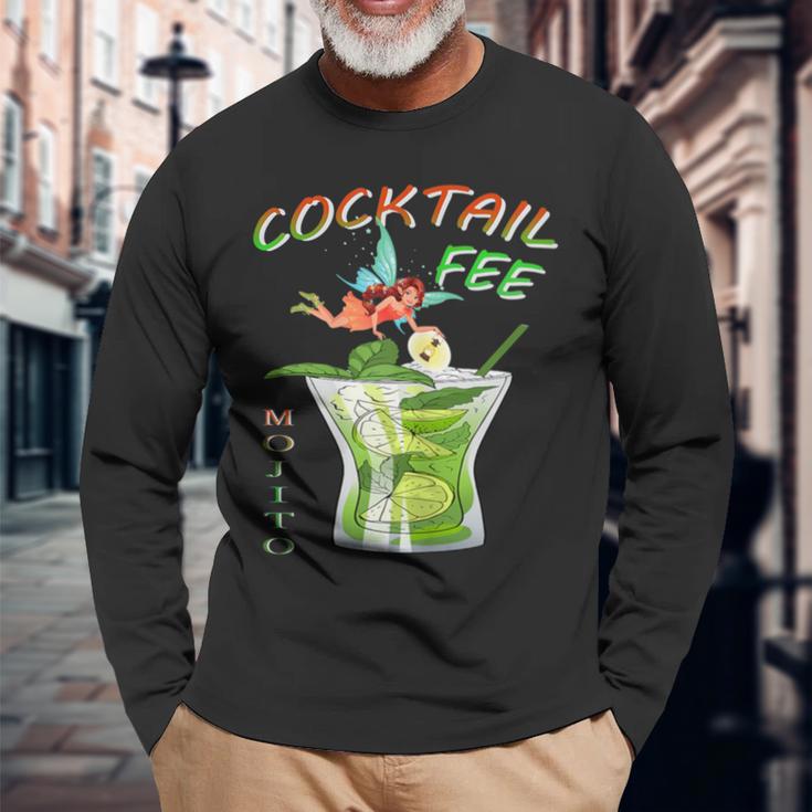 Damen Cocktail Fee Kostüm Langarmshirts Geschenke für alte Männer