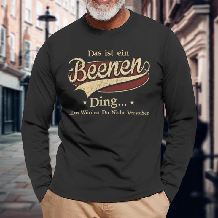 Das Ist Ein Beenen Ding Das Würdest Du Nicht Verstehen Beenen Name Langarmshirts Geschenke für alte Männer