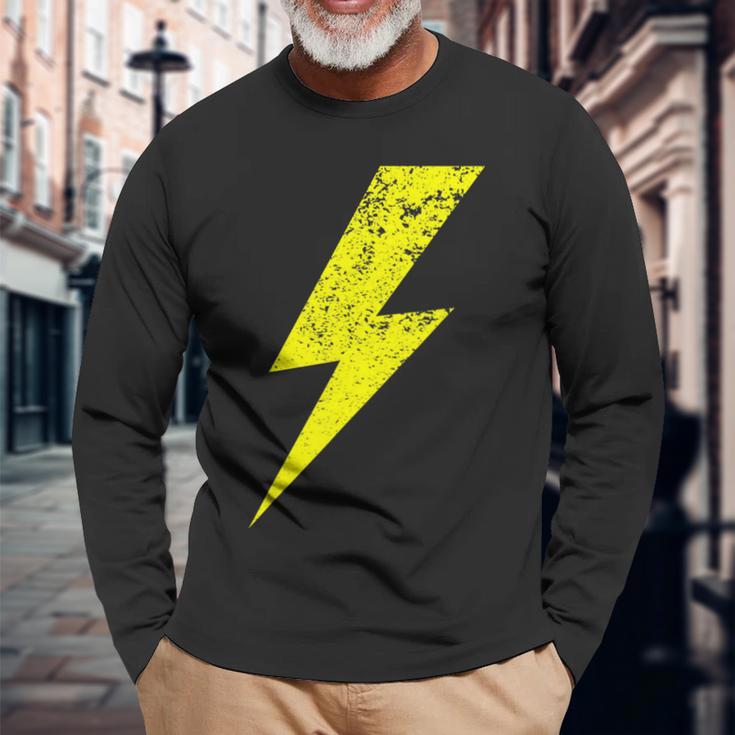 s With Yellow Flashes Langarmshirts Geschenke für alte Männer