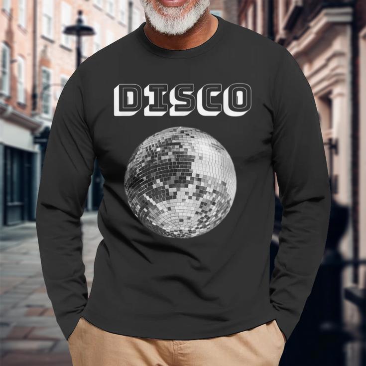 And Disco Ball Club Retro Langarmshirts Geschenke für alte Männer