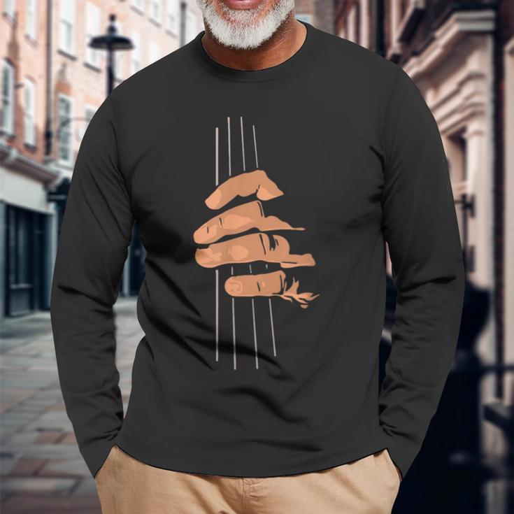 Double Bass Player Musician For Bassist Langarmshirts Geschenke für alte Männer