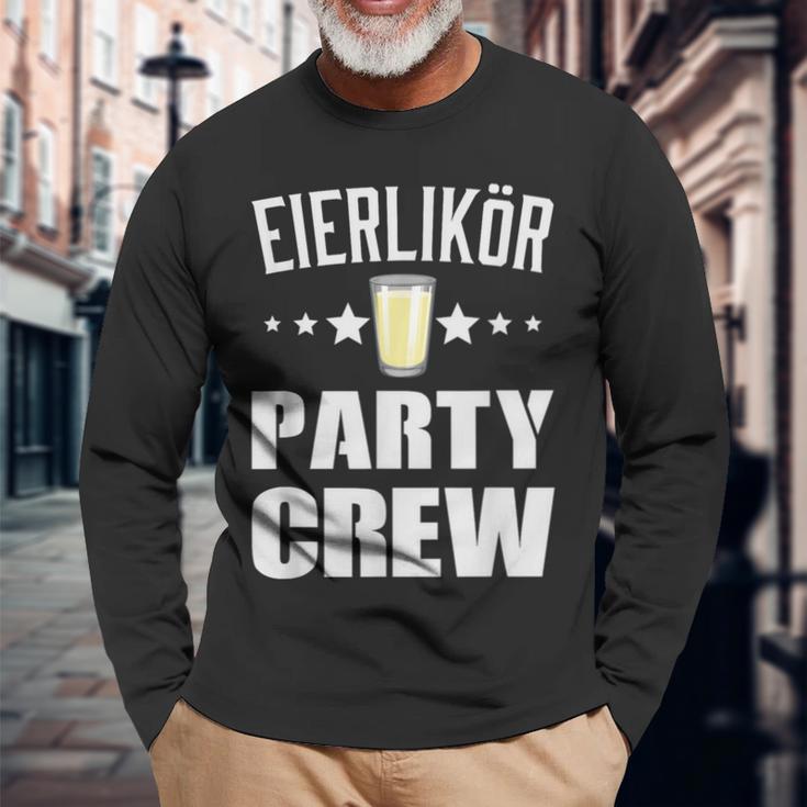 Egg Liqueur Party Crew Spring Party Langarmshirts Geschenke für alte Männer