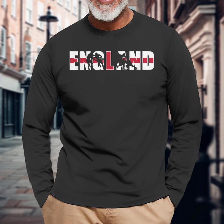 England Rugby S Langarmshirts Geschenke für alte Männer