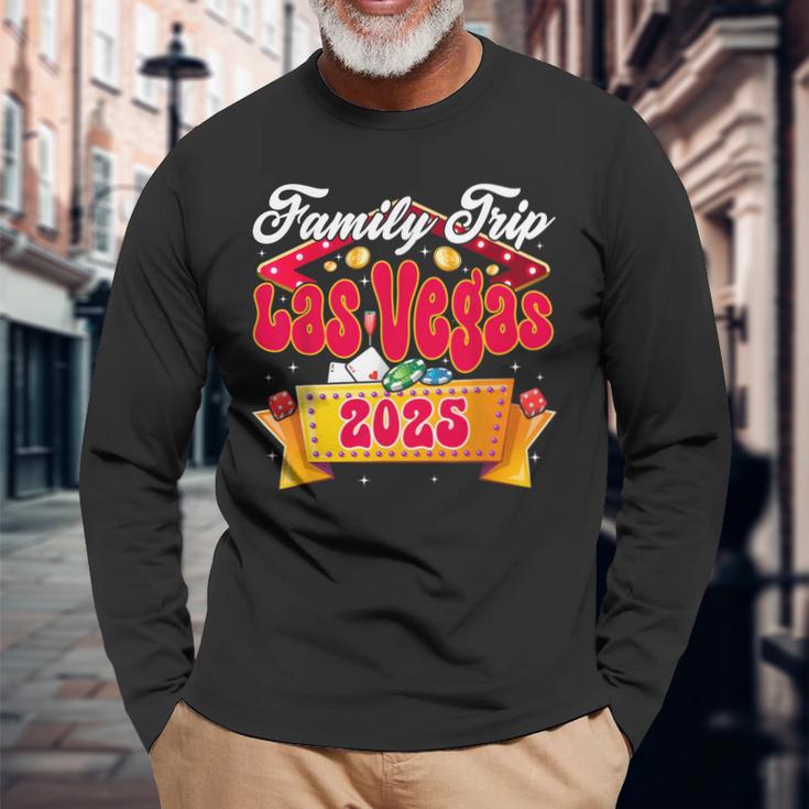 Family Trip Lasegas 2025 acation Lasegas Lover Langarmshirts Geschenke für alte Männer