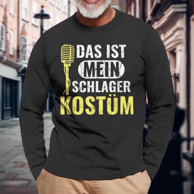 Fancy Dress Folk Music Das Ist Mein Schlager Costume Langarmshirts Geschenke für alte Männer