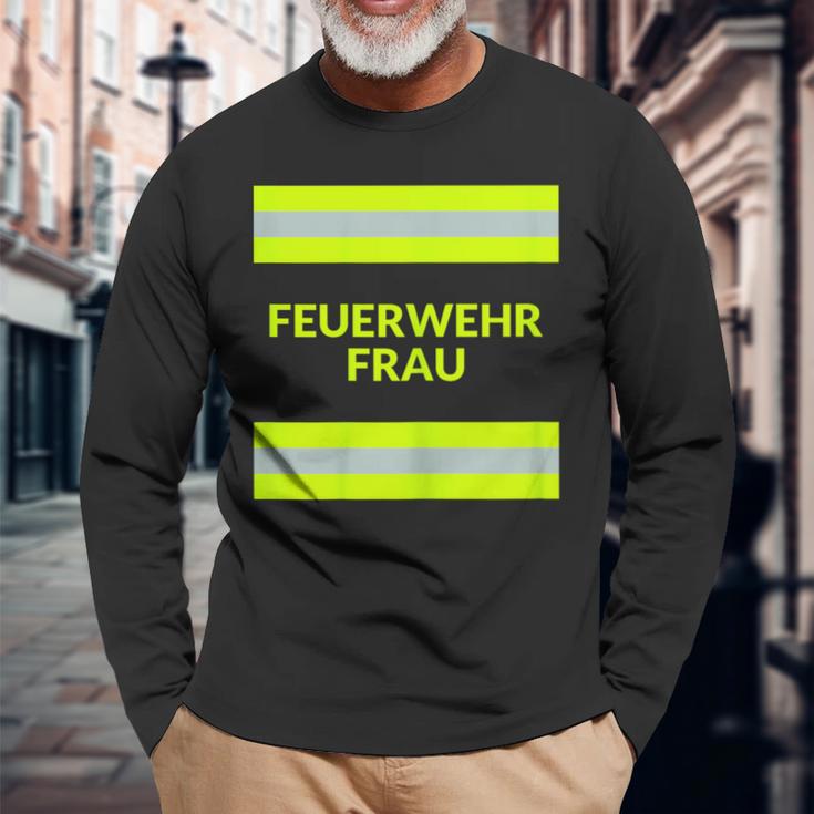 With Fire Brigade Langarmshirts Geschenke für alte Männer