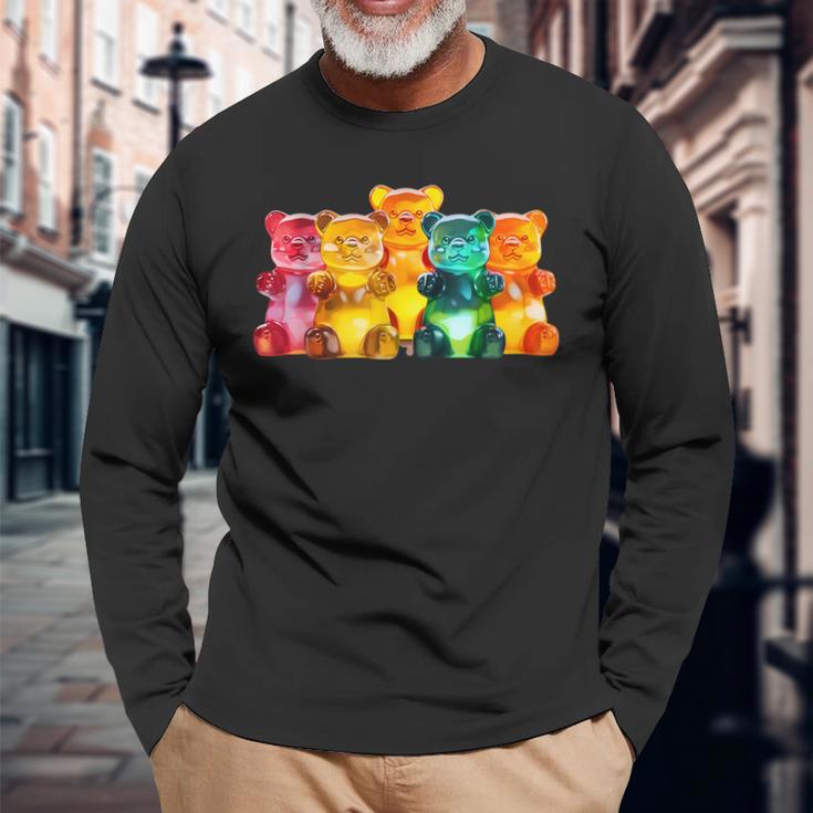 Gummy Bear Langarmshirts Geschenke für alte Männer