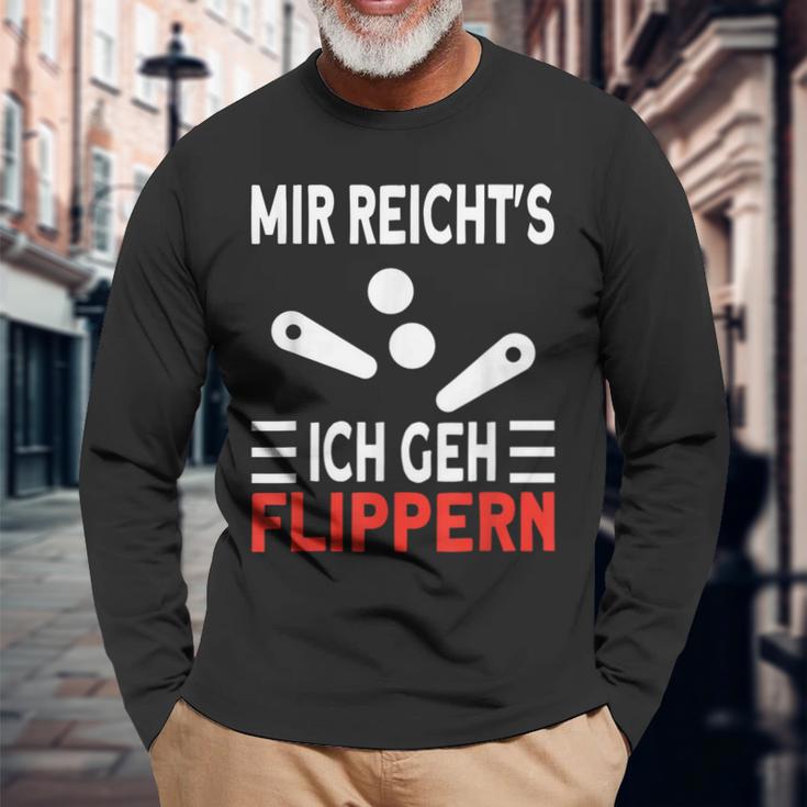 Gaming Flipper Pinball Langarmshirts Geschenke für alte Männer