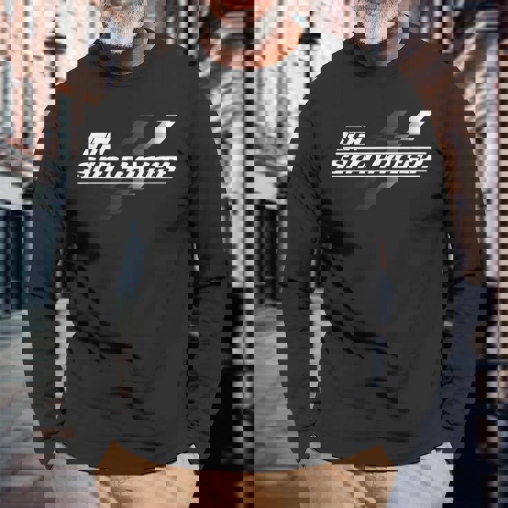 Gt3 Sim Racing O Sim Racer Bandera A Cuadros Camiseta de manga larga Regalos para ancianos