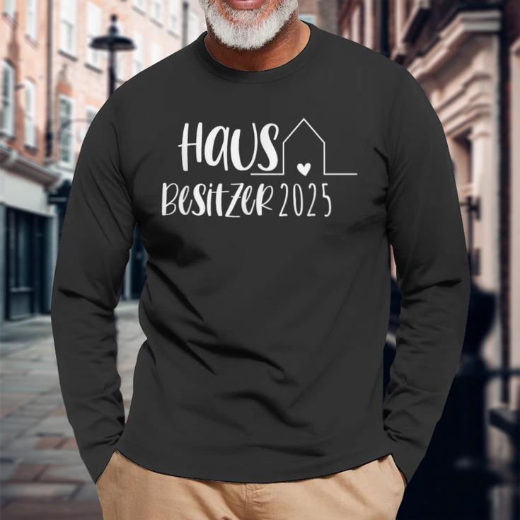 Hauskauf 2025 Eigenheim Homebesitzer Langarmshirts Geschenke für alte Männer