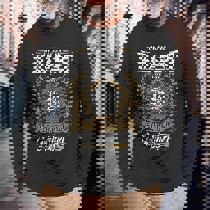 Het Is Een Hart Ding Je Zou Het Niet Begrijpen Hart Naam Langarmshirts Geschenke für alte Männer