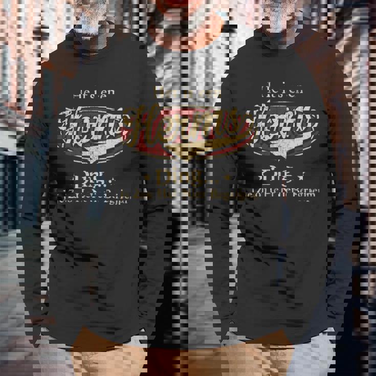 Het Is Een Herms Ding Je Zou Het Niet Begrijpen Langarmshirts Geschenke für alte Männer