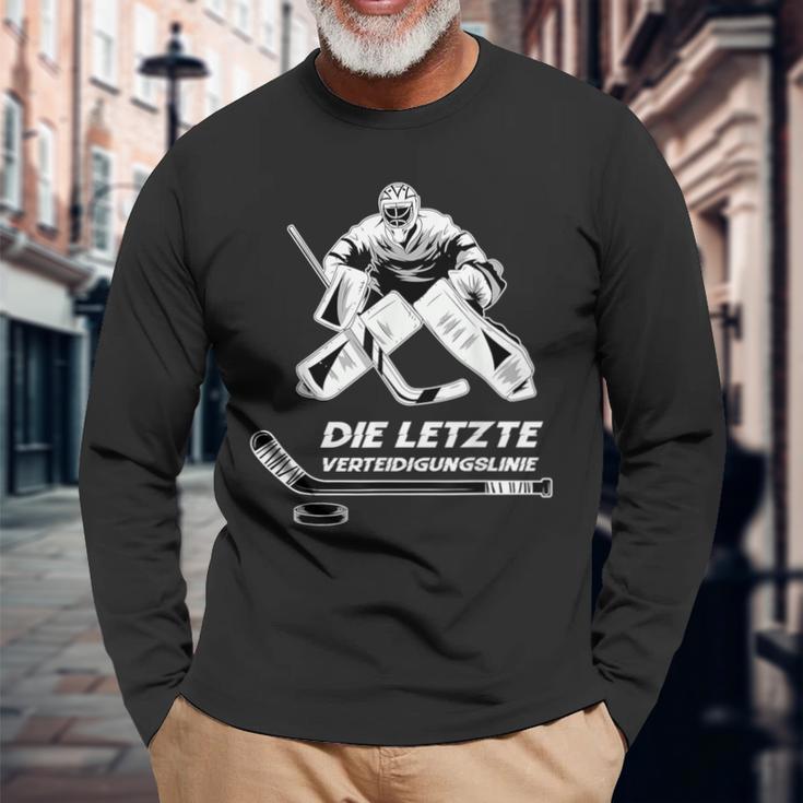 Hockey For Ice Hockey Player Hockey Trainer Langarmshirts Geschenke für alte Männer