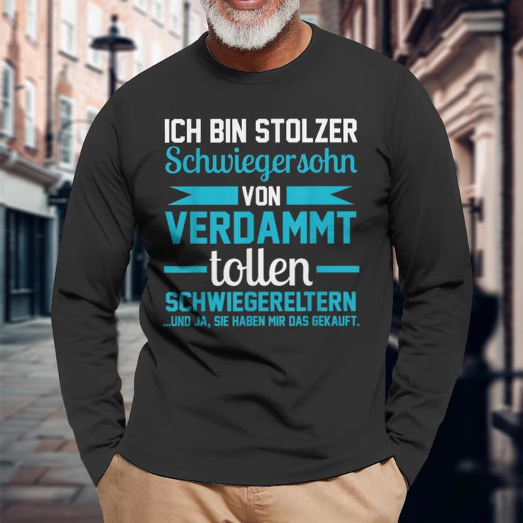 Ich Bin Stolzer Schlagereltern Ich Bin Stolzer Schlager Langarmshirts Geschenke für alte Männer