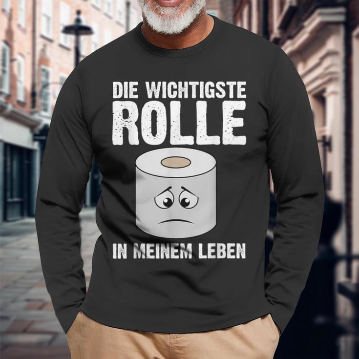 The Most Important Role Sarcasm Humour Slogan Langarmshirts Geschenke für alte Männer