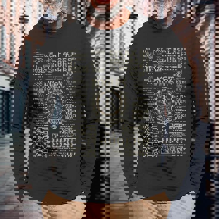 It's A Rogers Thing Rogers Name Long Sleeve T-Shirt Gifts for Old Men It's A Rogers Thing Rogers Name Long Sleeve T-Shirt Gifts for Old Men