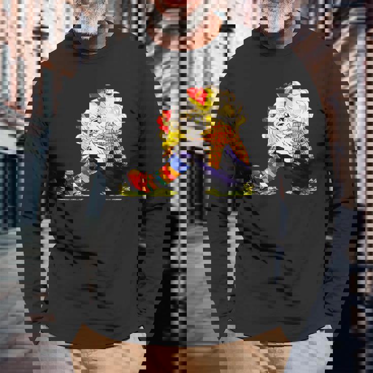 Japanese Candy Retro Vintage 80S Streetwear Anime Manga Long Sleeve T-Shirt Gifts for Old Men