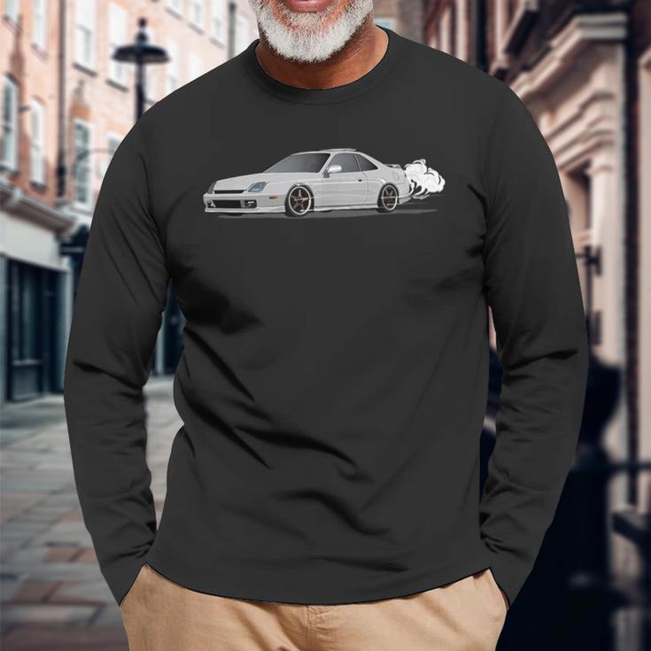 Jdm Prelude Bb5 Si Illustrated Graphic Langarmshirts Geschenke für alte Männer