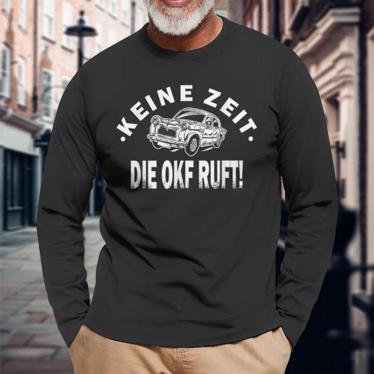 Keine Zeit Die Okf Ruft Langarmshirts Geschenke für alte Männer