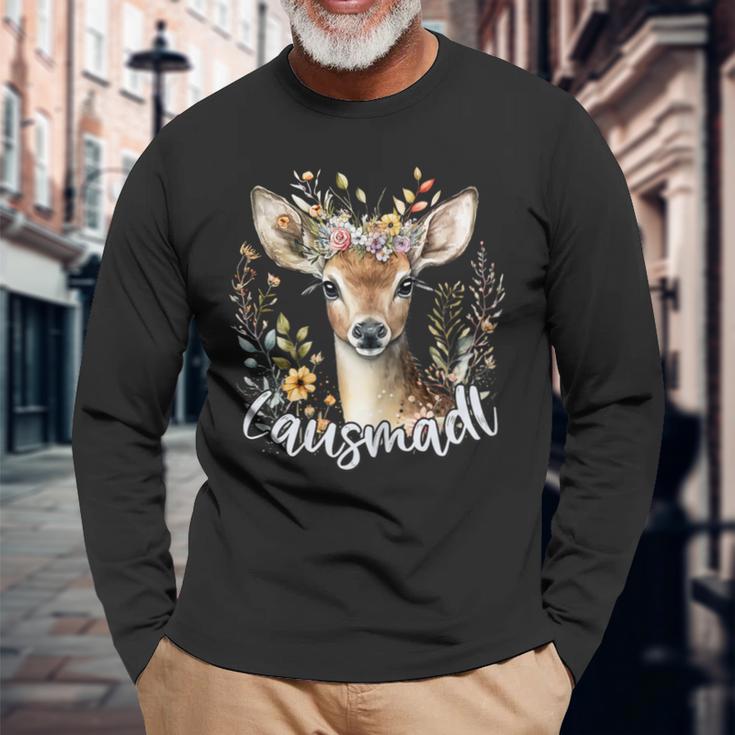 Lausmadl Costume Deer Oktoberfest Langarmshirts Geschenke für alte Männer