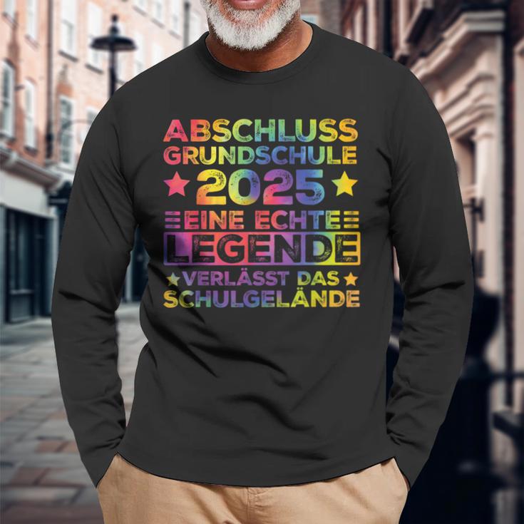 Legendeerlässt Schulgelände Abschluss Grundschule 2025 Langarmshirts Geschenke für alte Männer