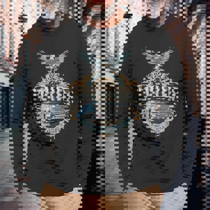 Los Ángeles Low Rider La Low Rider Car Camiseta de manga larga Regalos para ancianos