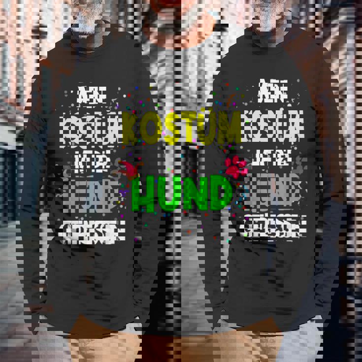 Mein Kostüm Hat Der Hund Gefressen For Carnival S Langarmshirts Geschenke für alte Männer