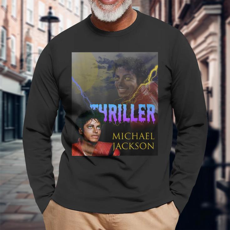 Mj-067_Thriller Langarmshirts Geschenke für alte Männer