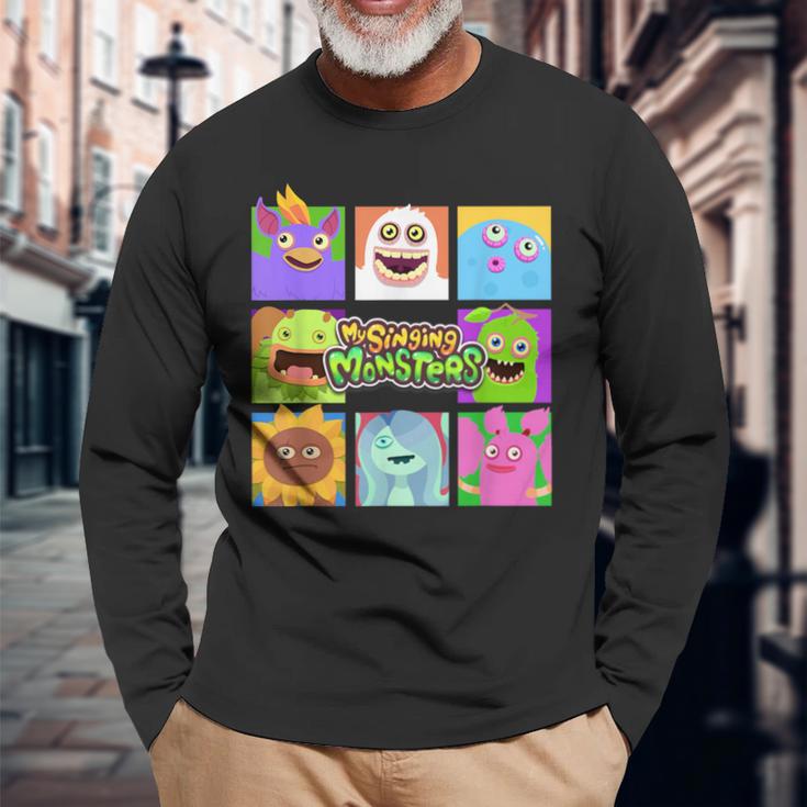 Monster Mash Langarmshirts Geschenke für alte Männer