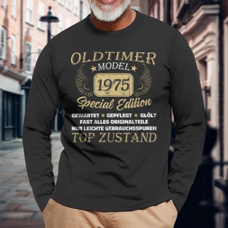 Oldtimer Modelintage 1975 Special Edition Langarmshirts Geschenke für alte Männer