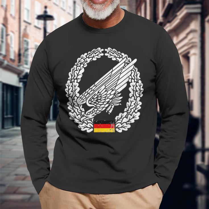 Paratroopers German Armed Forces Professional Soldier Langarmshirts Geschenke für alte Männer