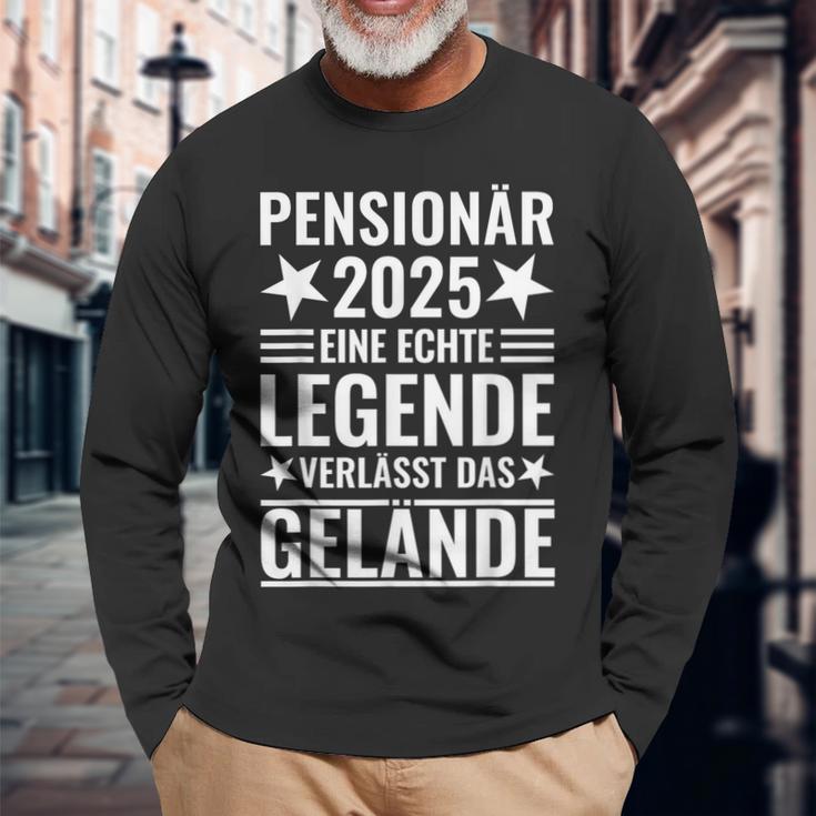 Pensionierung Legendeerlässt Das Gelände Pensionär 2025 Langarmshirts Geschenke für alte Männer