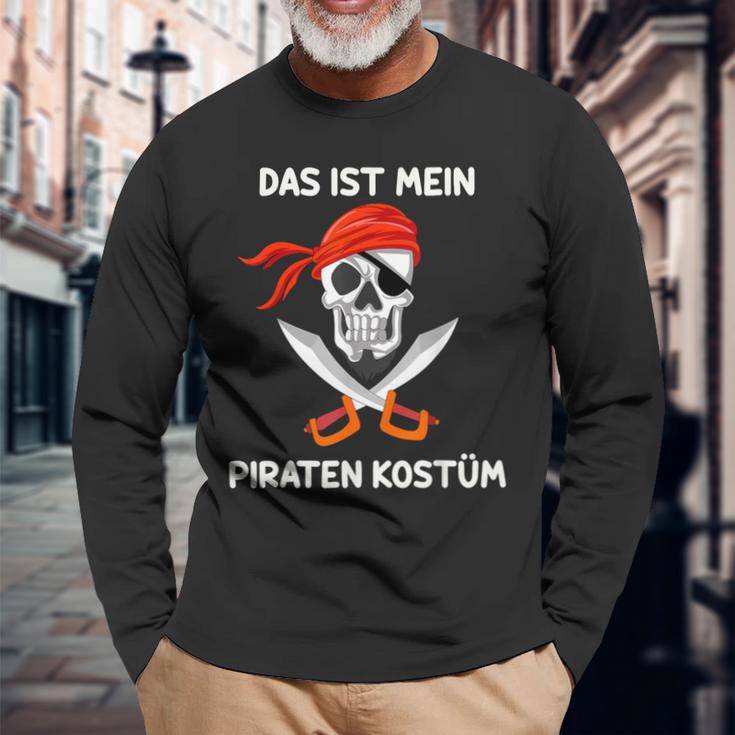 This Is My Pirate Costume Langarmshirts Geschenke für alte Männer