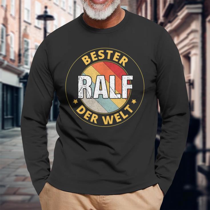 Ralf First Name Langarmshirts Geschenke für alte Männer