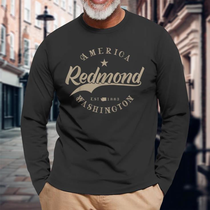 Redmond Wa Washington Langarmshirts Geschenke für alte Männer