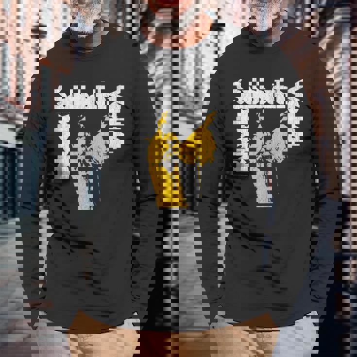 Sabbathol 4 Heavy Metal Music Sin Mangas Camiseta de manga larga Regalos para ancianos