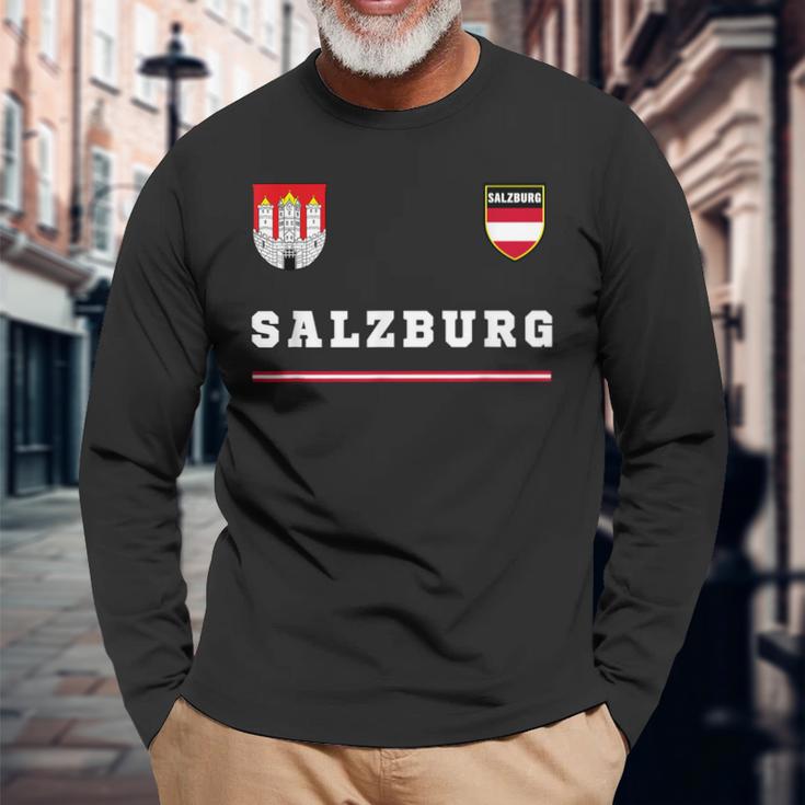 Salzburg SportFootball Jersey National Pride Austraian Langarmshirts Geschenke für alte Männer