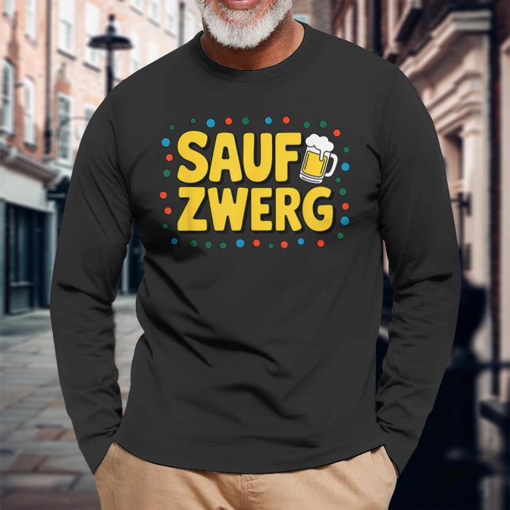 Saufzwerg Carnival Langarmshirts Geschenke für alte Männer