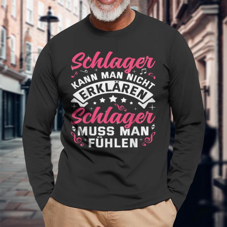 Schlager Kann Man Nicht Erklärlichen Sch S Langarmshirts Geschenke für alte Männer