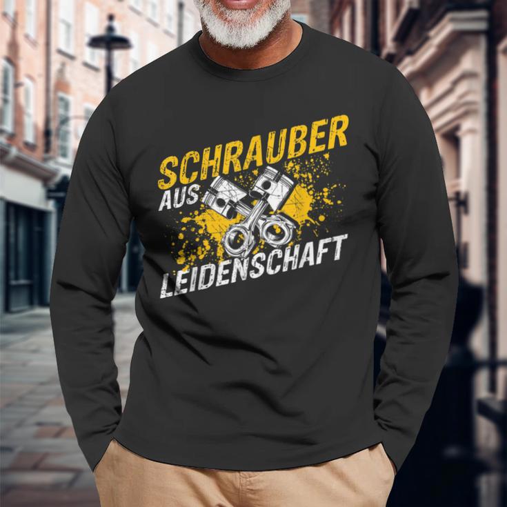 Screwdriver From Passion Mechanic Screwdriver Langarmshirts Geschenke für alte Männer