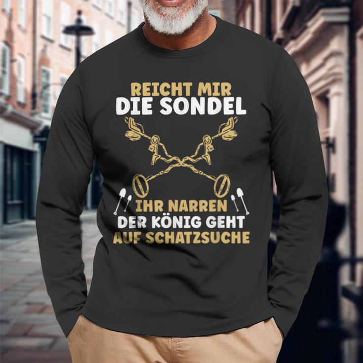 Sondel King Metal Detector Probe Sundler S Langarmshirts Geschenke für alte Männer