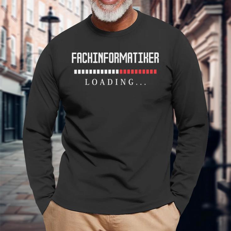 Specialist Information Loading Training Azubi Langarmshirts Geschenke für alte Männer