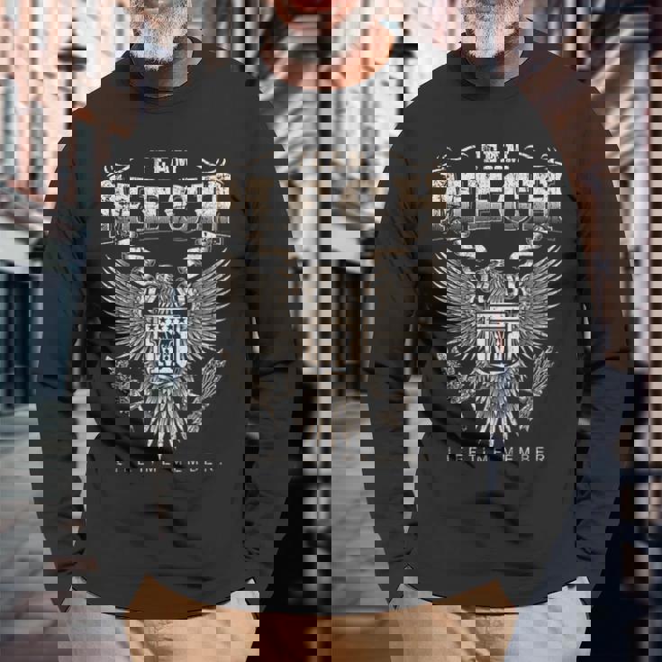 Team Mech Lifetime Member Mech Name Long Sleeve T-Shirt Gifts for Old Men