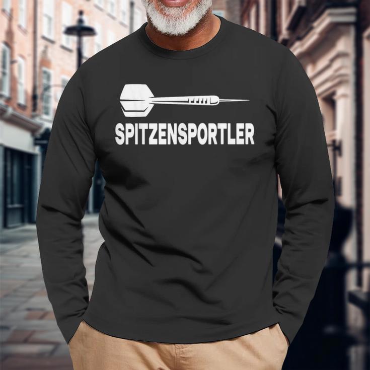 Top Athletes Dart Player Dart Langarmshirts Geschenke für alte Männer