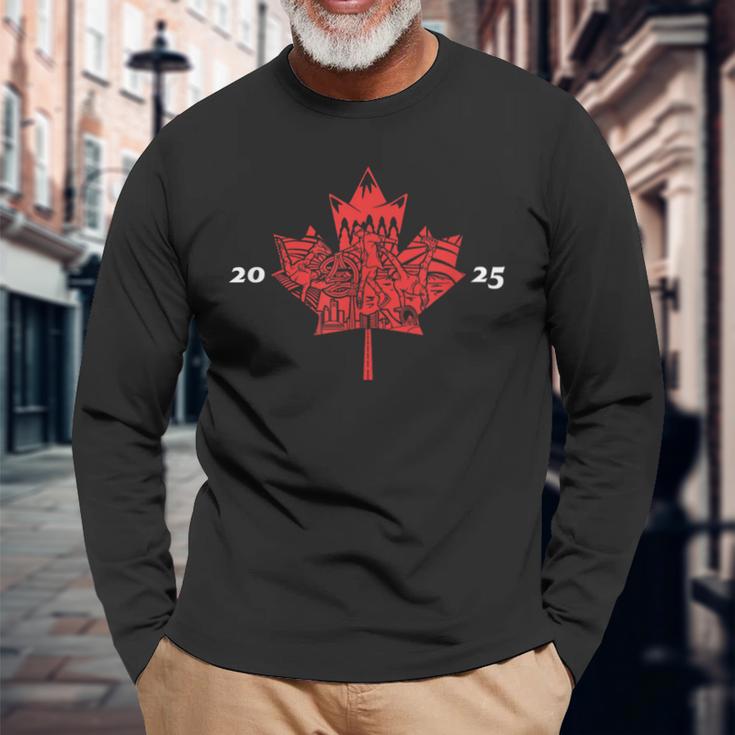 Tour 2025 Kanada Tour Ifp Langarmshirts Geschenke für alte Männer