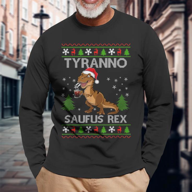 Tyranno Saufus Rex Langarmshirts Geschenke für alte Männer