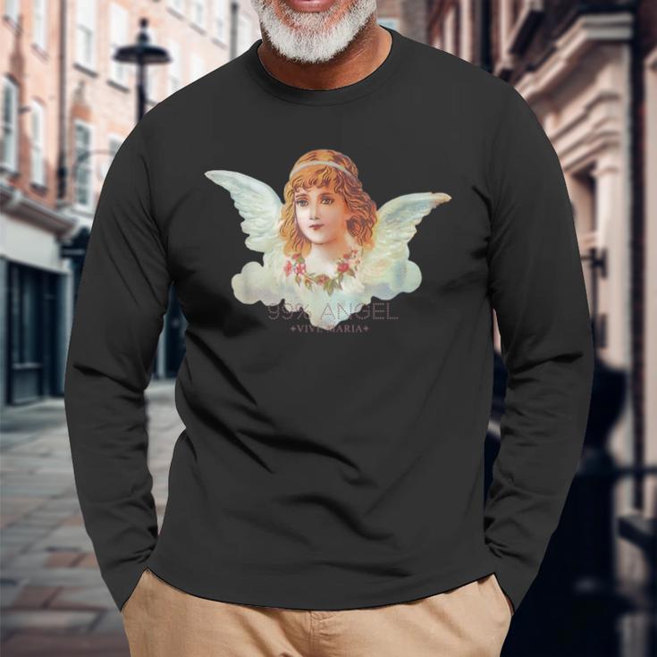 Vive Maria Forbidden Couture Angel Langarmshirts Geschenke für alte Männer