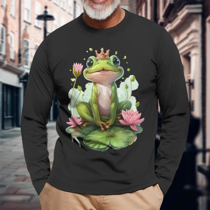 Vom Frosch Zum Prinz Langarmshirts Geschenke für alte Männer